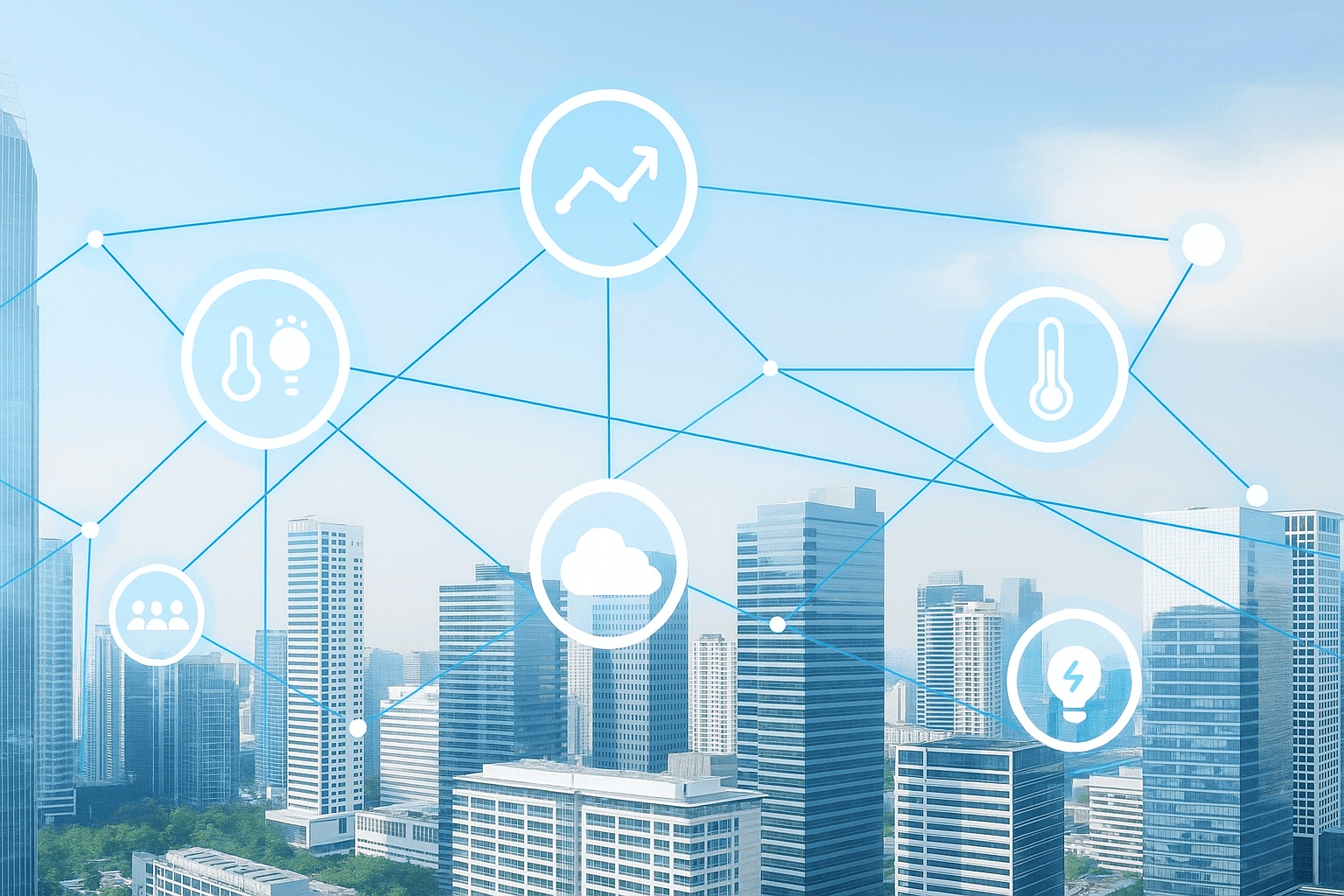 FeelPlace Solutions consists of IoT sensors, IAQ monitoring case and 3D digital twin visualization for Smart Buildings