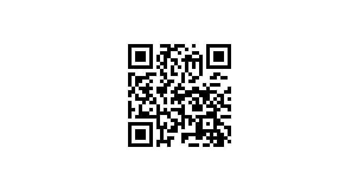 Response QR-code links user to feedback survey