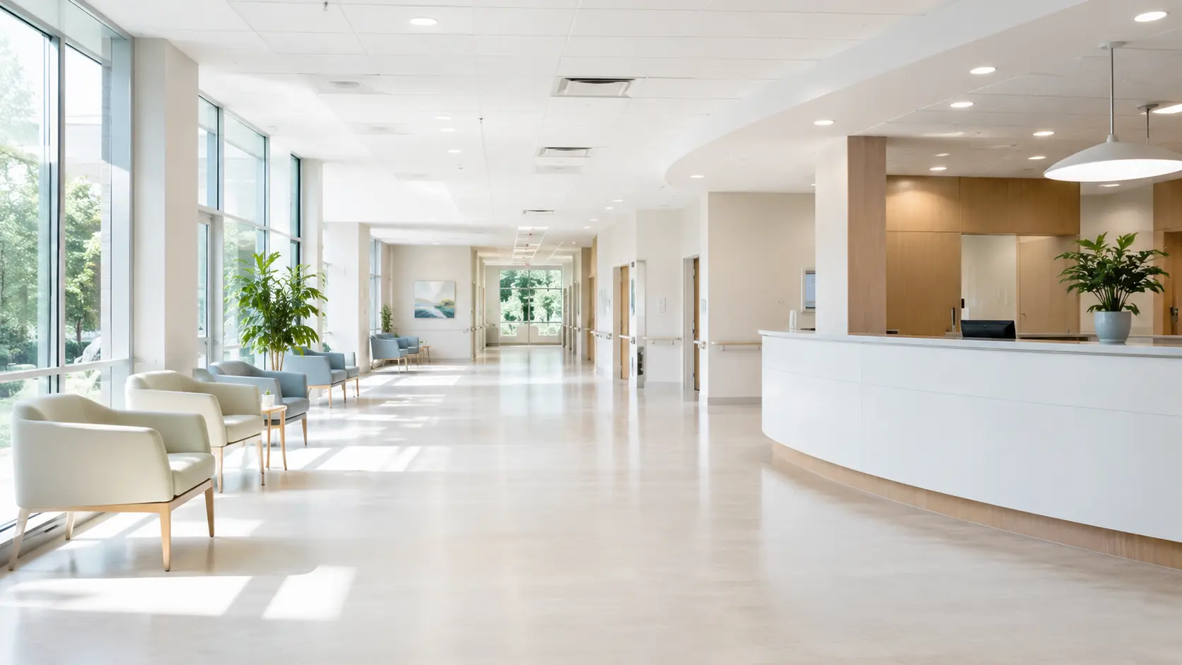 Healthcare facility indoor air quality monitoring with IoT sensors